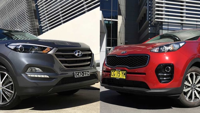 Kia sportage 2016 vs hyundai tucson 2016 Kia sportage 2016 vs hyundai tucson 2016