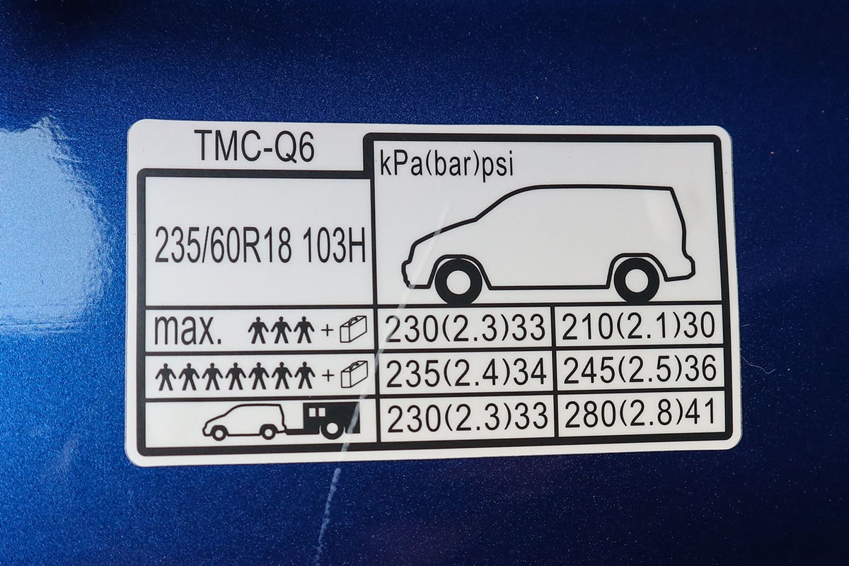 Honda CR-V tyre pressure | carsguide