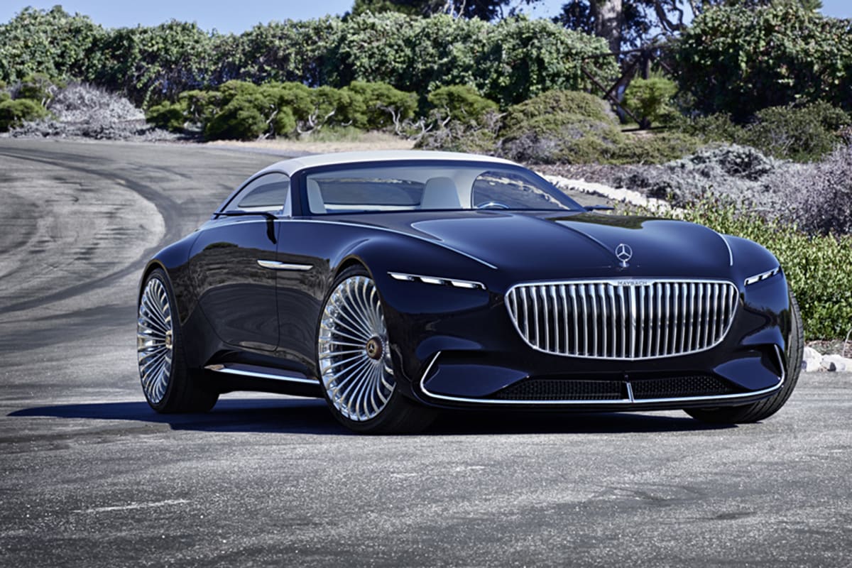 Vision MercedesMaybach 6 Cabriolet unveiled at Pebble Beach Car News