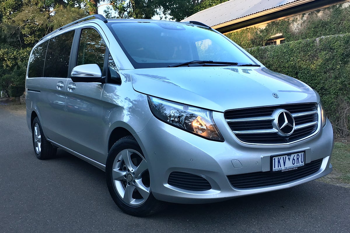 Mercedes Benz V Class V220d 2018 Review Carsguide