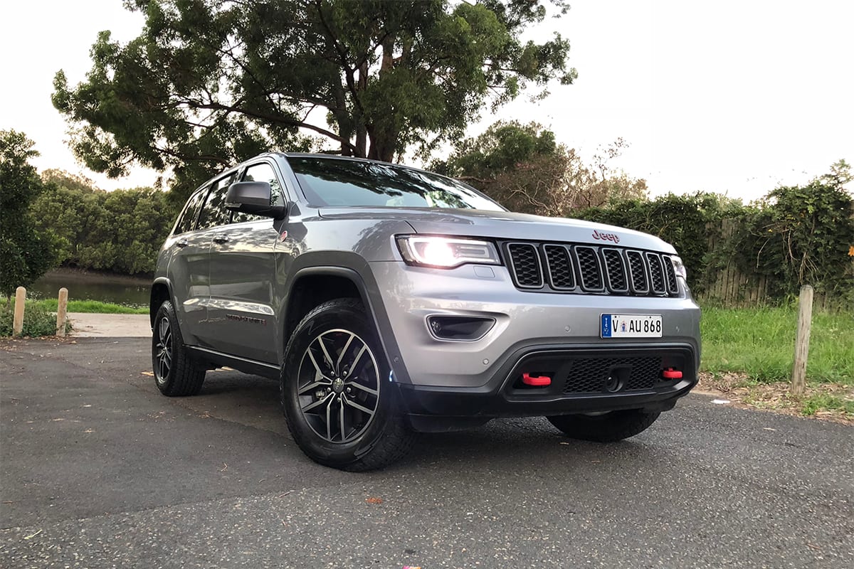 Jeep Grand Cherokee 2018 Review Trailhawk Carsguide