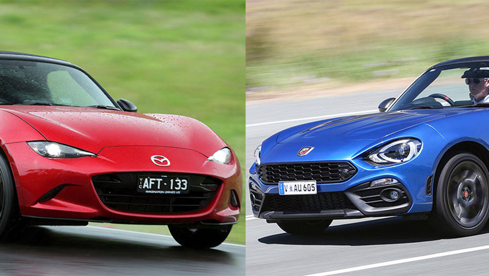 Mazda Mx 5 Vs Abarth 124 Review Carsguide
