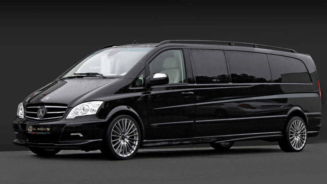 mercedes benz klassen luxury limousine van