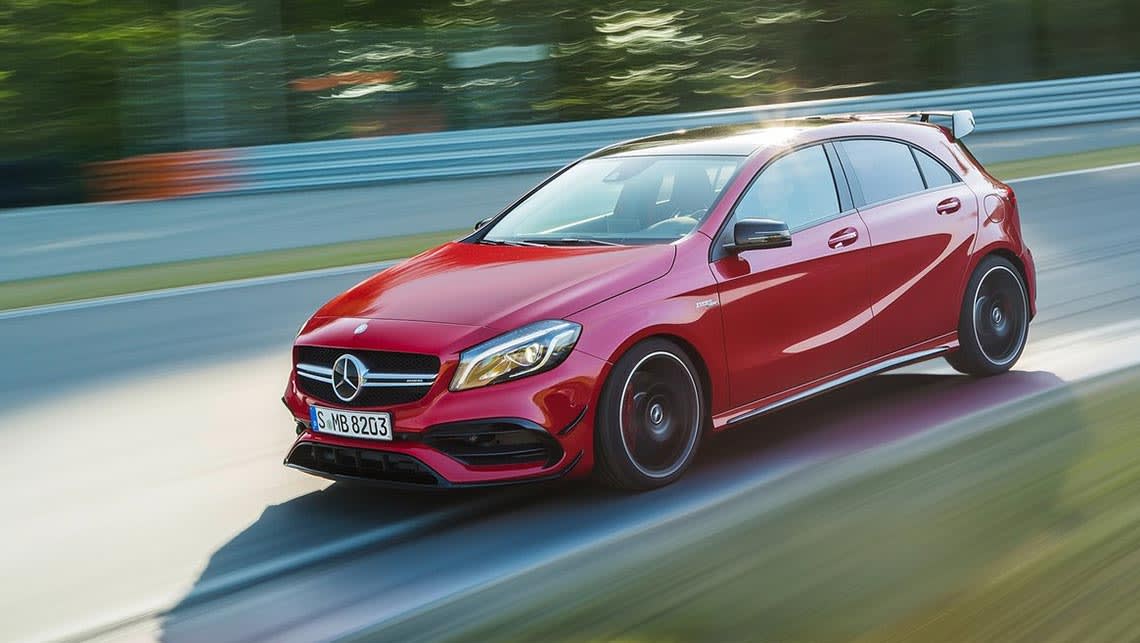 A45 Amg Power Hike Crowns Mercedes A Class Update For 2016 Car