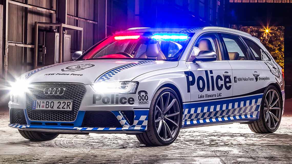 police audi rs4 sydney nsw illawarra lake carsguide hits