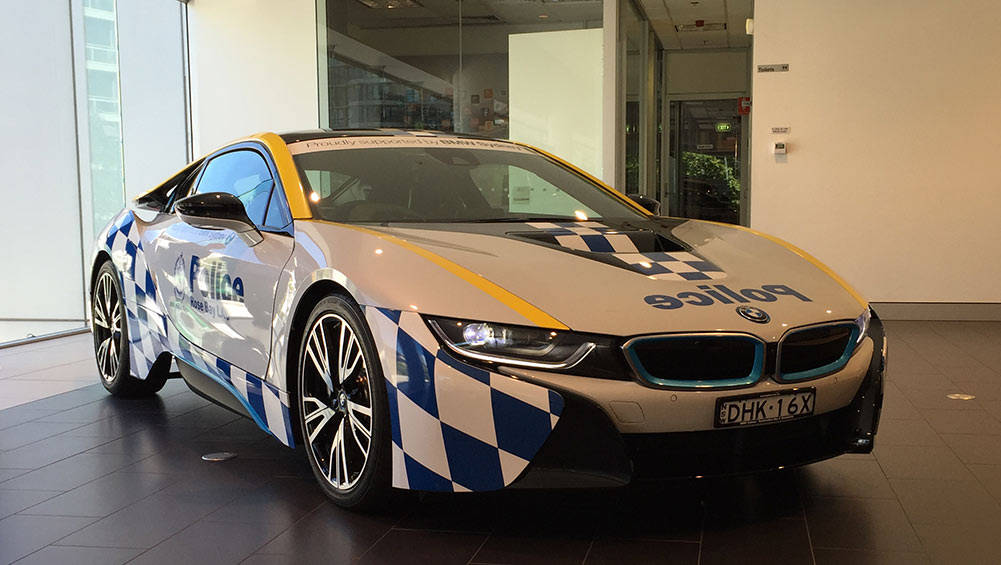 NSW Police reveal BMW i8 - Car News | CarsGuide