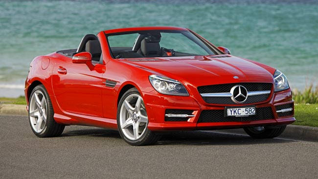 Mercedes Benz Slk350 2011 Review Snapshot Carsguide