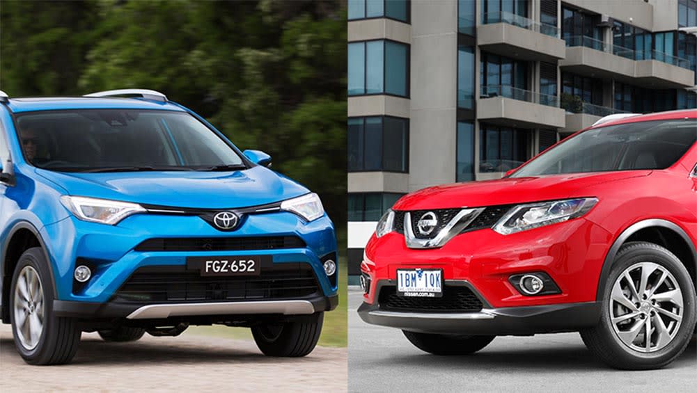 Toyota RAV4 vs Nissan XTrail Review CarsGuide
