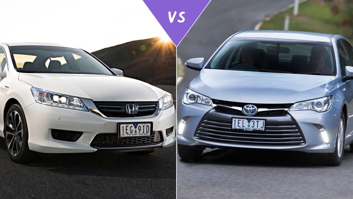 Camry Vs Accord >> Honda Accord Sport Hybrid Vs Toyota Camry Hybrid Review Carsguide Camry Vs Accord >> Honda Accord Sport Hybrid Vs Toyota Camry Hybrid Review Carsguide