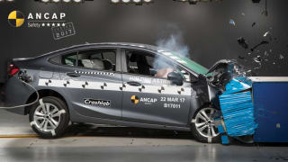 Holden Astra sedan and Subaru XV score five star ANCAP safety rating