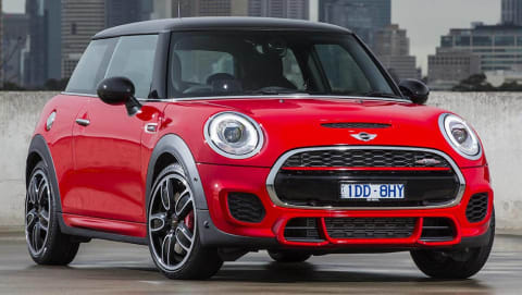 cooper mini works john hatch jcw door carsguide test road latest duff craig