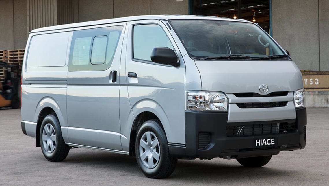 Toyota HiAce LWB Crew Van 2017 review road test CarsGuide