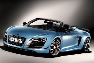 2011 Audi R8 GT Spyder: особенности модели и технические характеристики