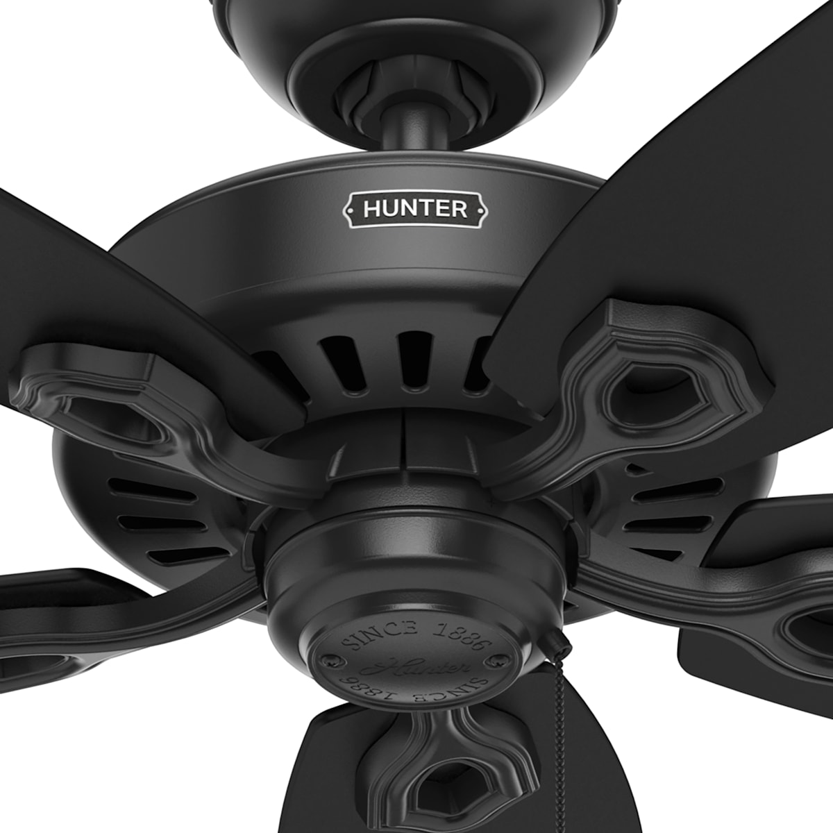Details about / Hunter Fan 52 in Noble Bronze Outdoor Ceiling Fan with Light Kit and Pull Chain