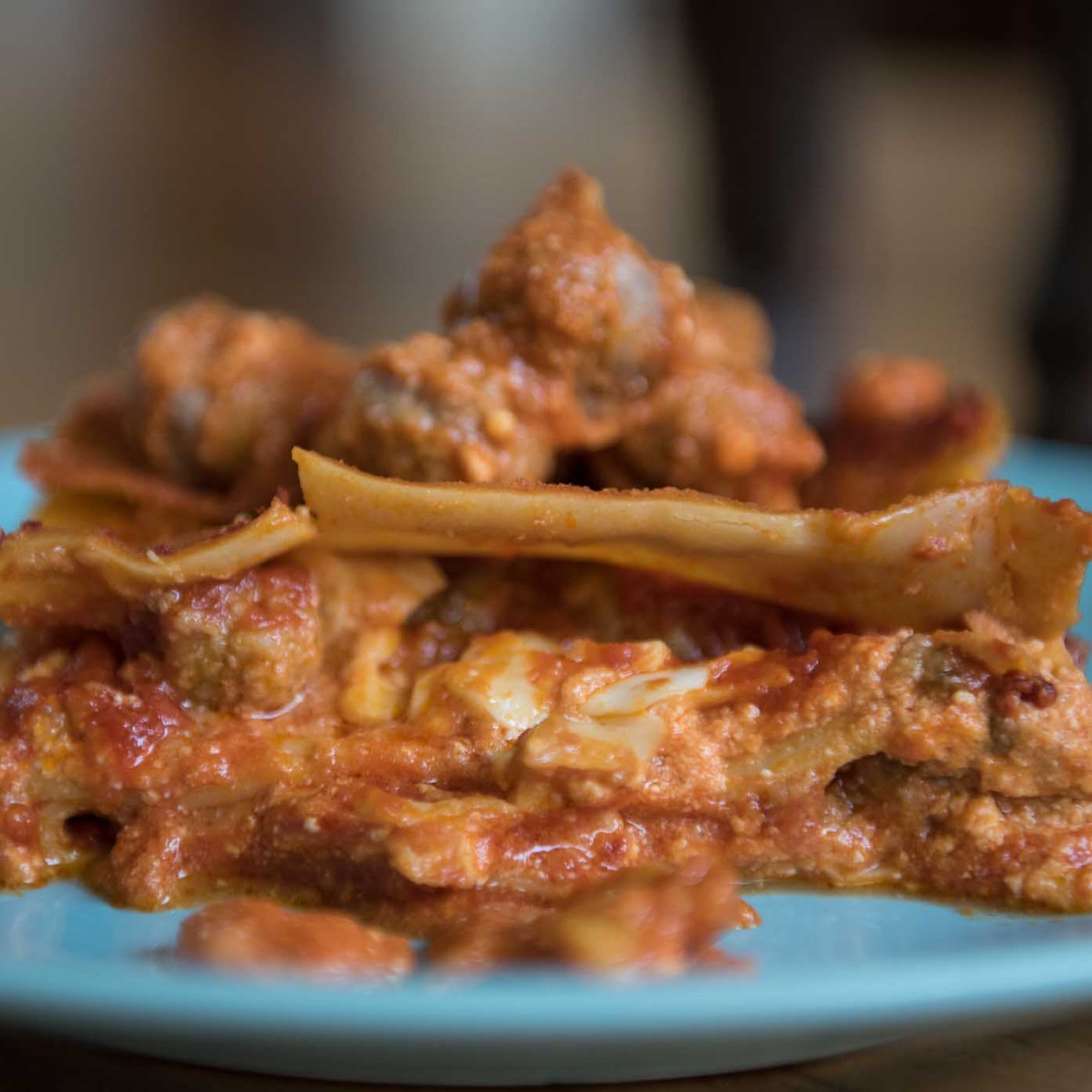 lasagna per foto interna