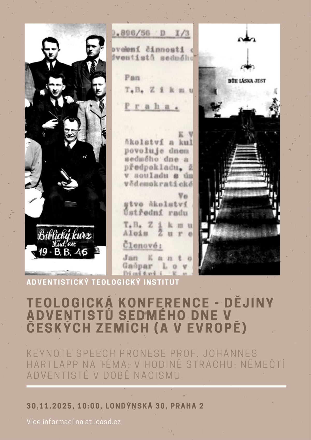 Teologická konference 2025 plakát