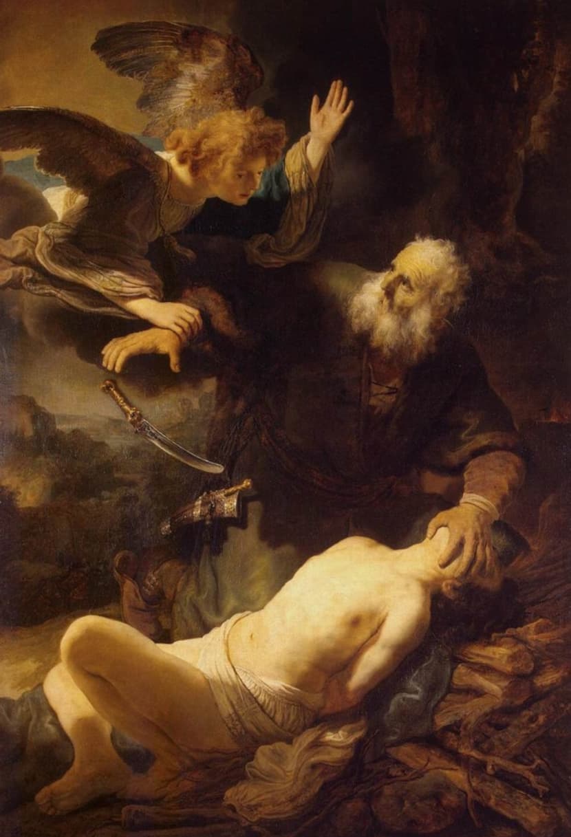 Rembrandt-van-rijn-angel-stopping-abraham-from-sacrificing-isaac