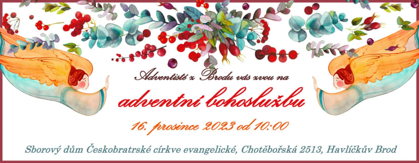 Adventní bohoslužba 23 hb