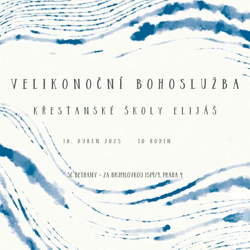 Pozvánka velikonoční bohoslužba