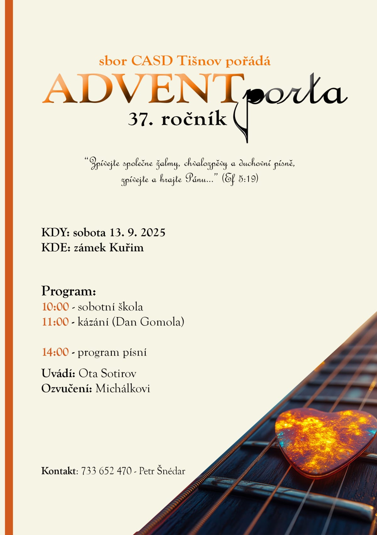 Adventporta plakátek