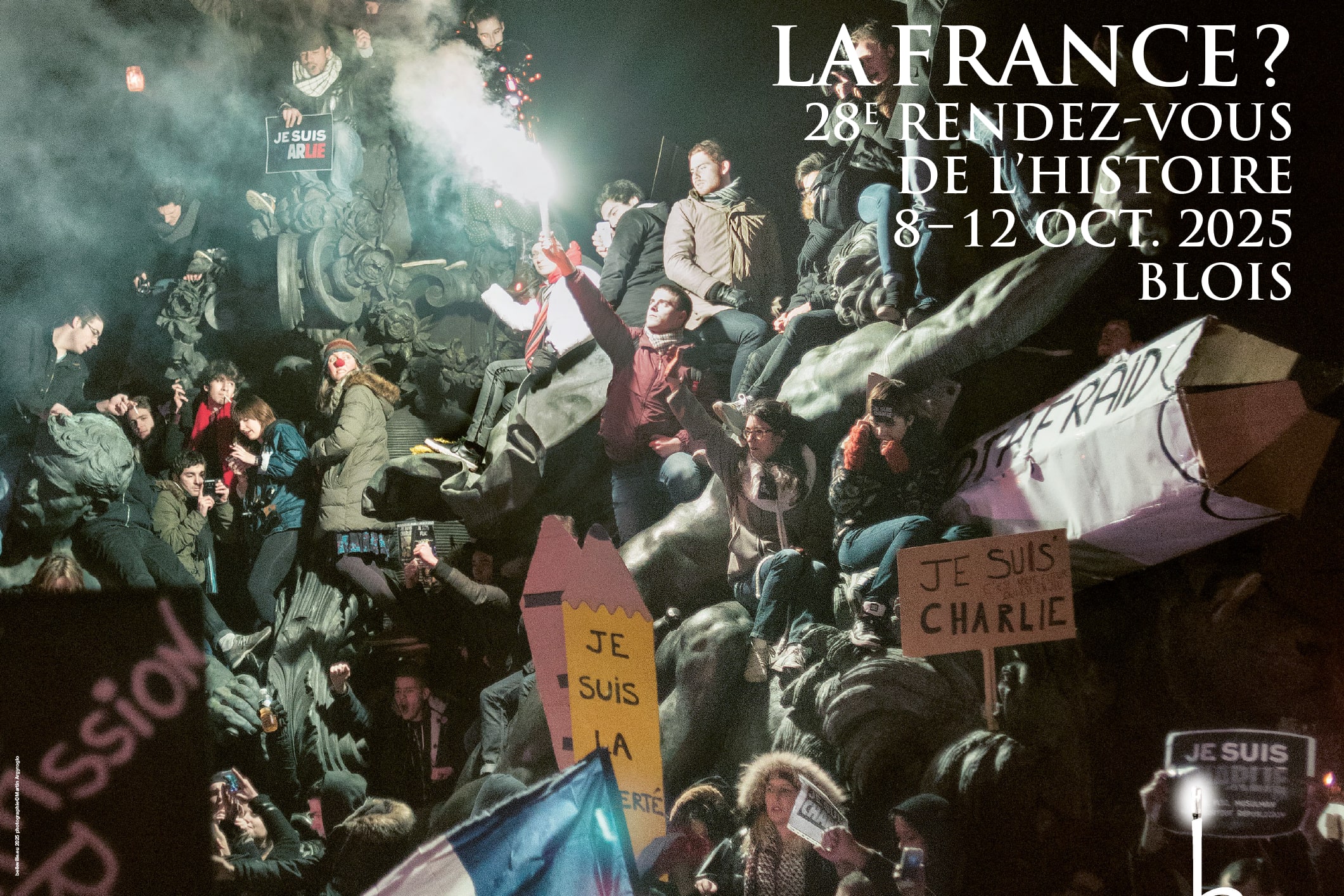 Les Rendez-vous de l'Histoire de Blois du 8 au 12 octobre 2025