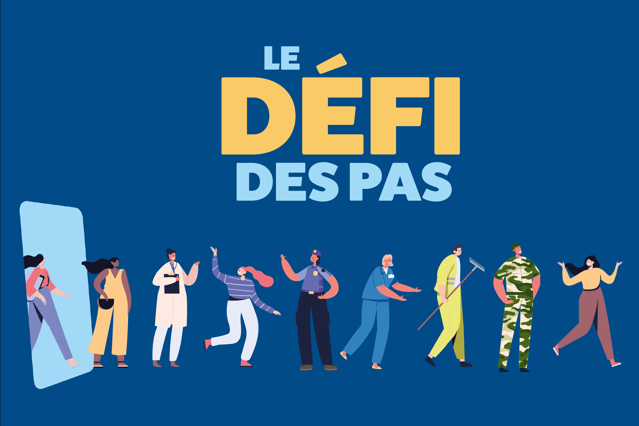 Rejoignez le Défi des pas organisé par la CASDEN et Banque Populaire !