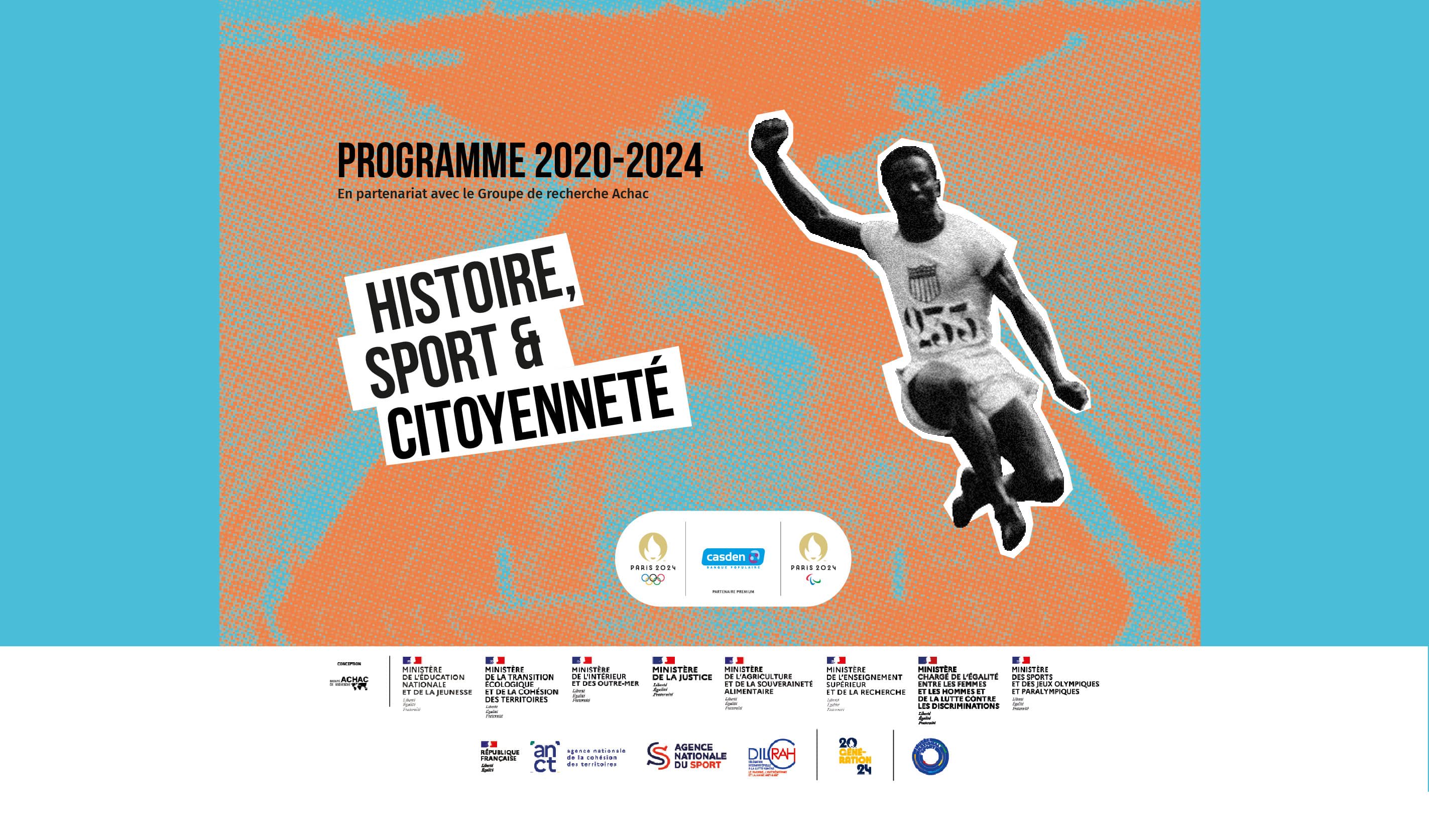 Histoire Sport et Citoyennete - casden - paris 2024