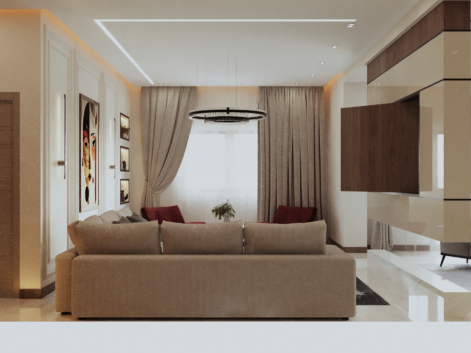 تصميم ريسبشن عصري - صورة 8