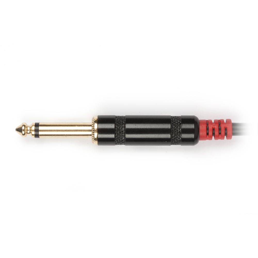 DIXON 1m 6.35mm Jack Y Cable