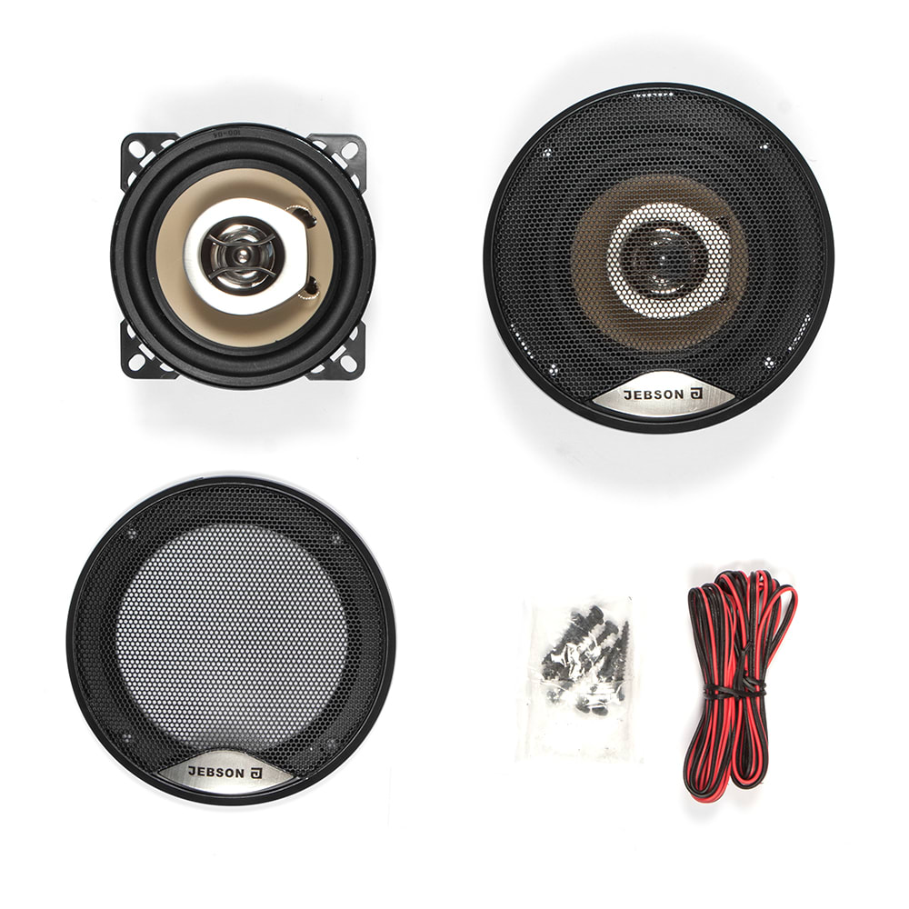 JEBSON 150W 4” Coaxial 3-Way Full Range Car Speakers