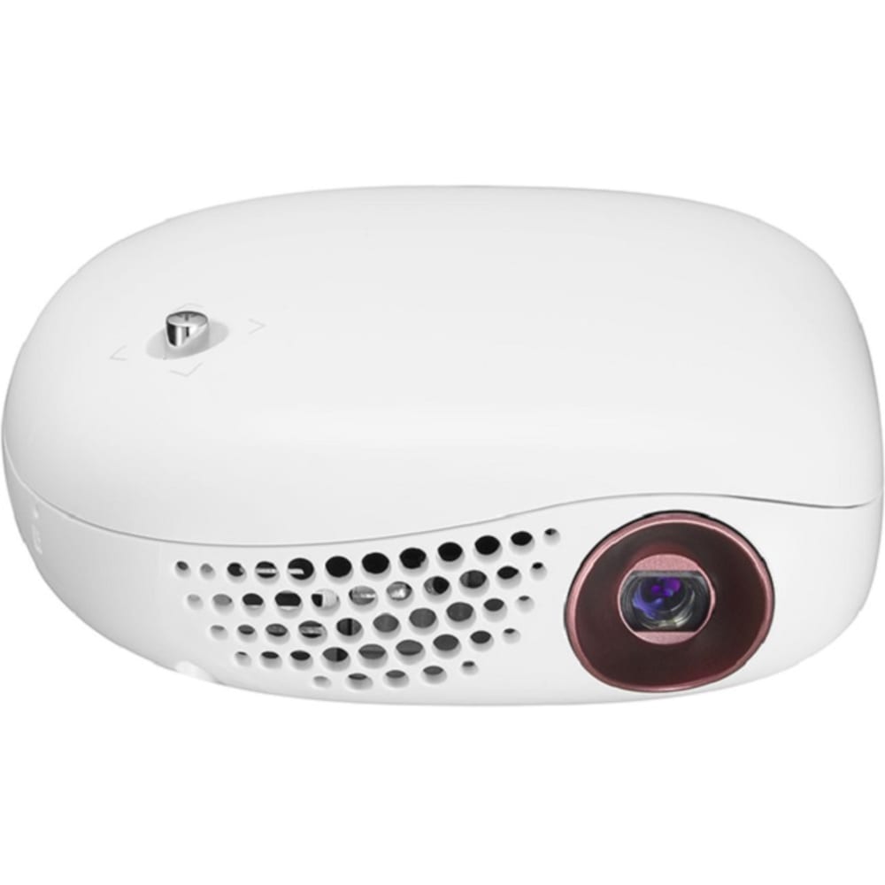 Pre-Owned | Lg White Mini Beam Projector (Pv150g) | Shop Now
