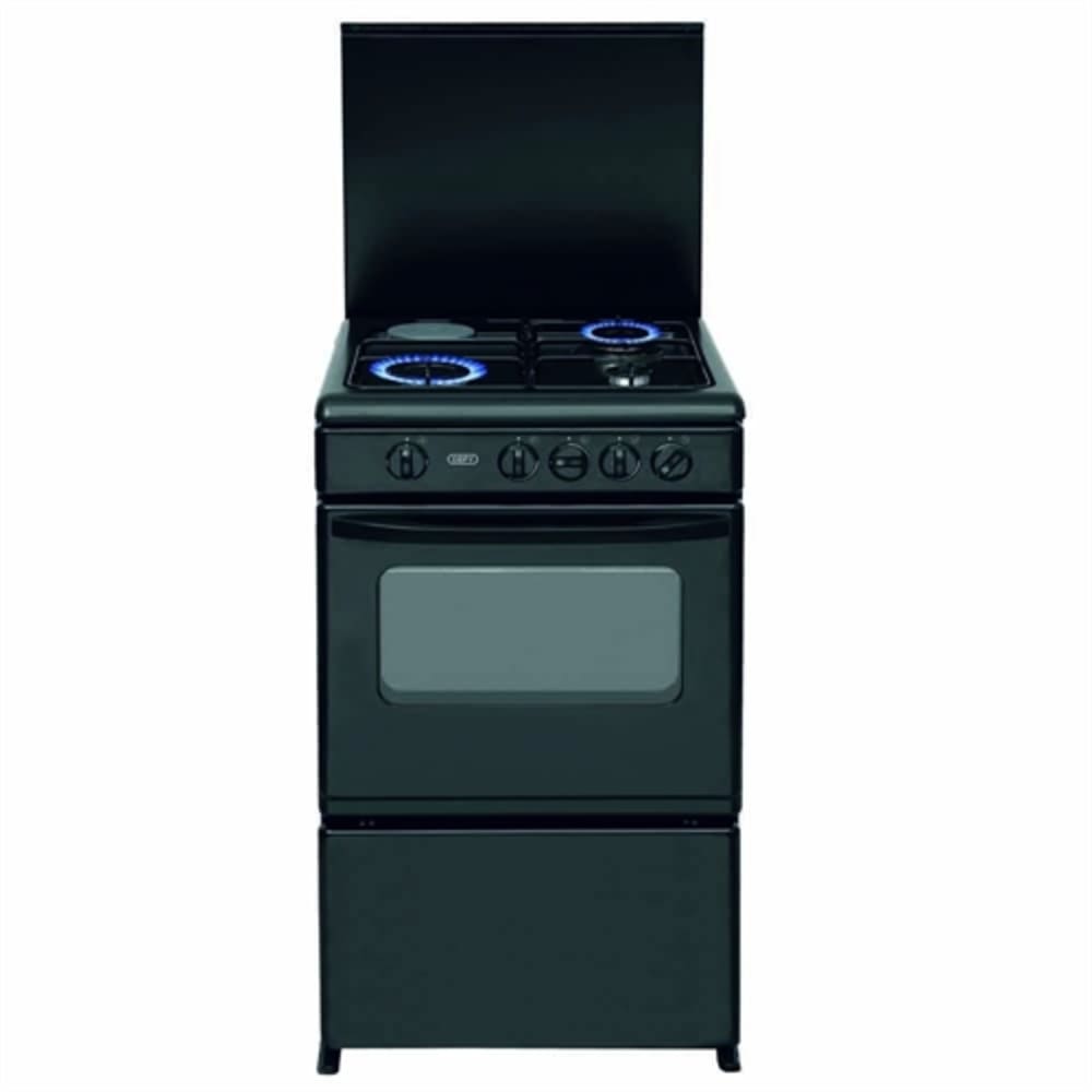 Defy BLACK 61CM 4 BURNER GAS & ELECTRIC (DGS178)