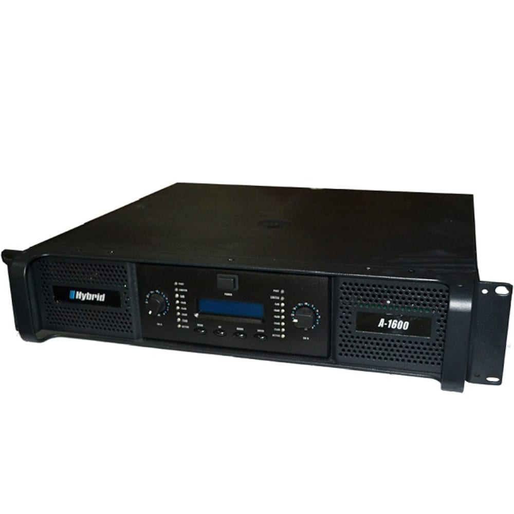 HYBRID 1600W DJ POWER AMP (A-1600)