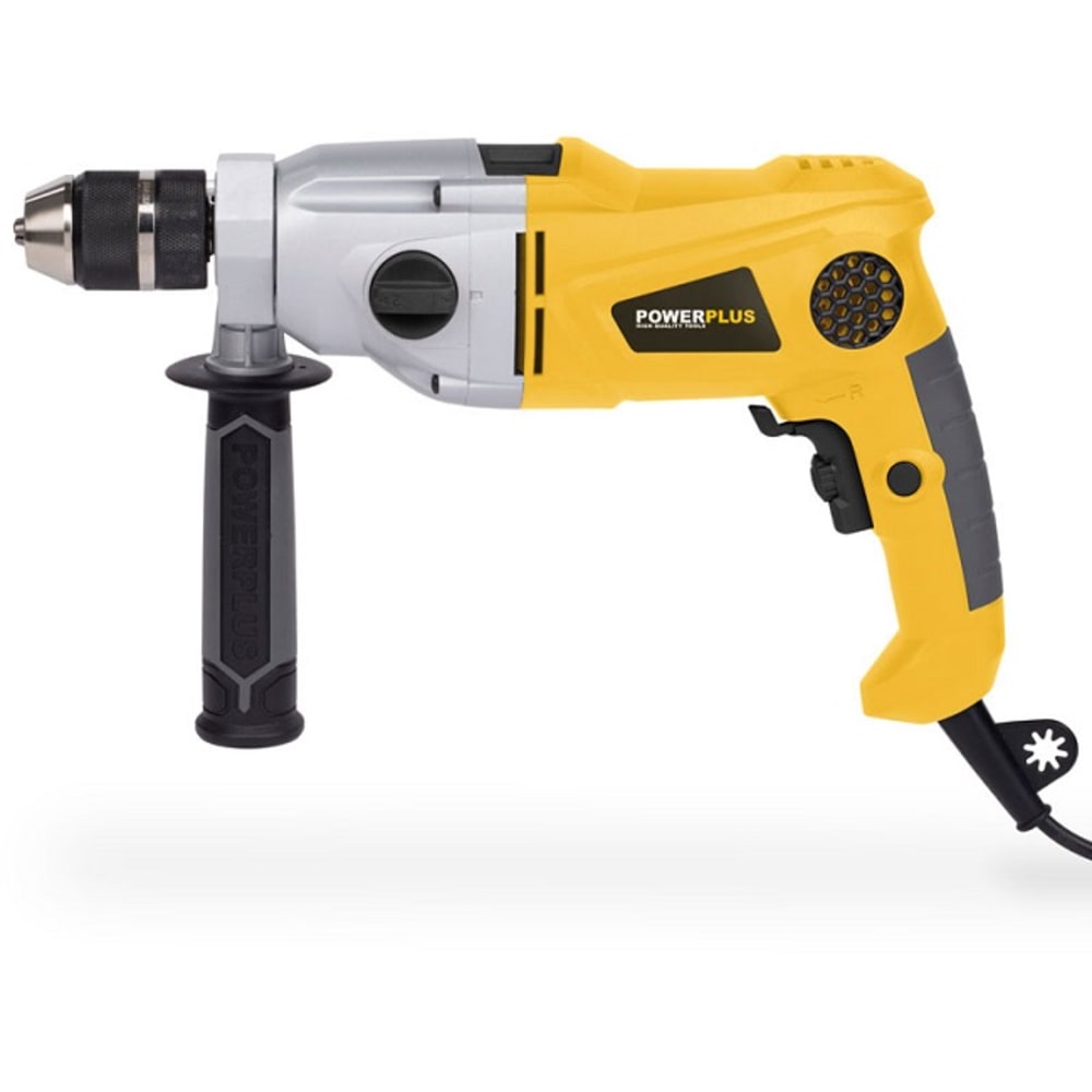 PreOwned Powerplus Yellow 1200w Electrical Impact Drill (Powx028