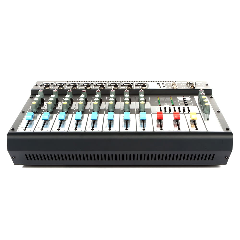 Dixon 8-channel Powered Mixer with Bluetooth