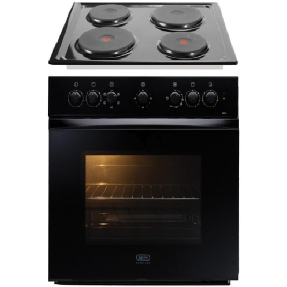 Defy BLACK 60CM SLIMLINE UNDERCOUNTER OVEN (DCB006)