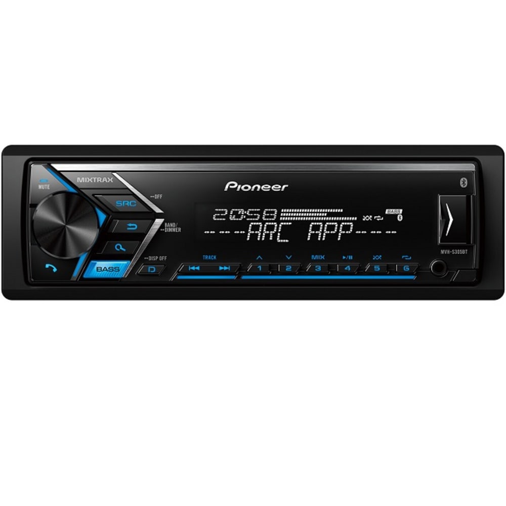 PIONEER 50W CAR AUDIO DECK (MVH-S305BT)