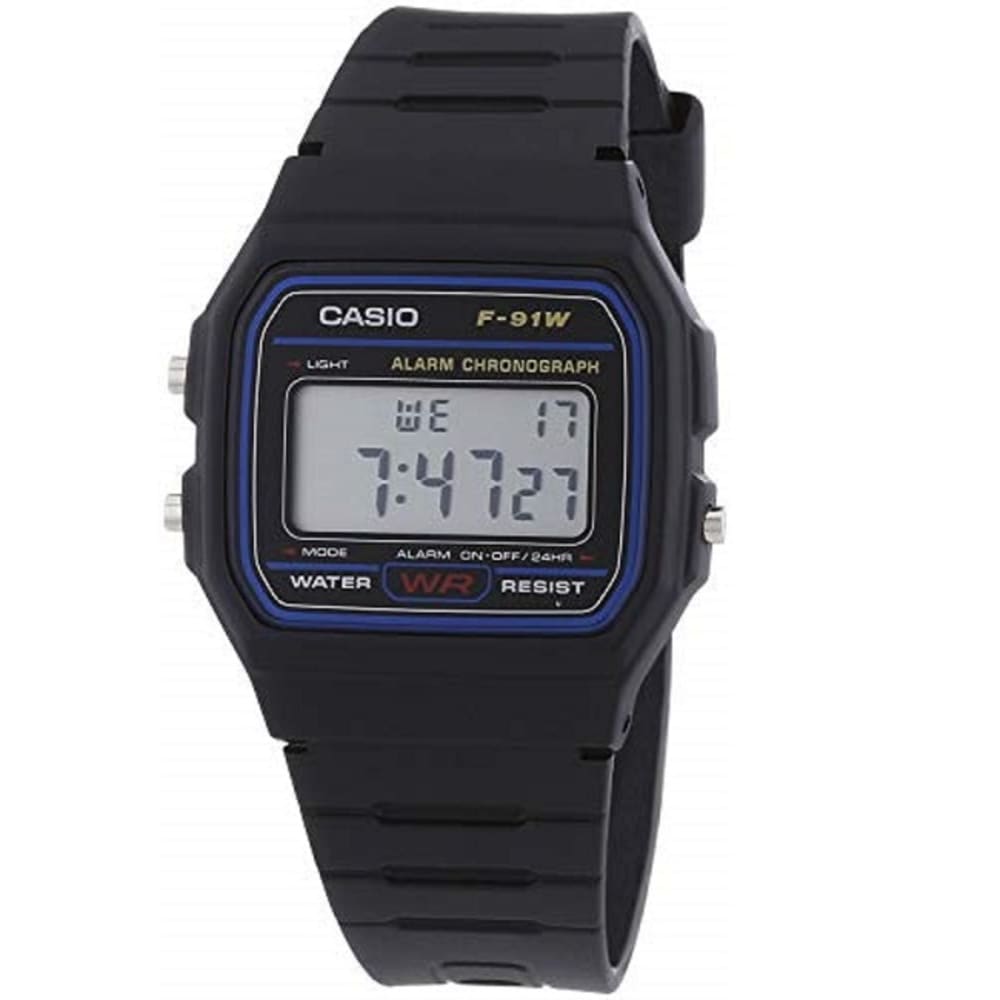 CASIO GENTS DIGITAL WATCH (F-91W)