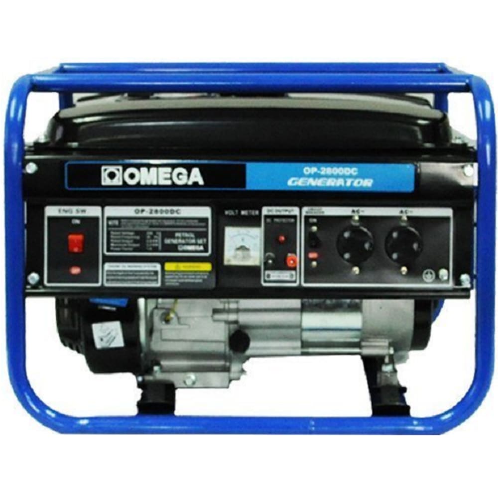 PreOwned Omega Black/Blue 12l Petrol Generator (Op2800dc) Shop Now