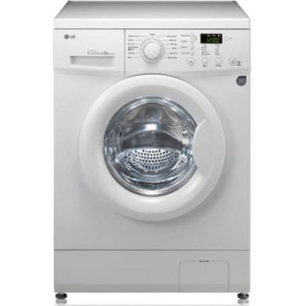LG WHITE 6KG FRONT LOADER (F1056NDP5)