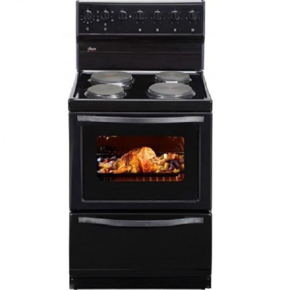 Univa BLACK 120CM 4 PLATE ELECTRICAL STOVE (U126)