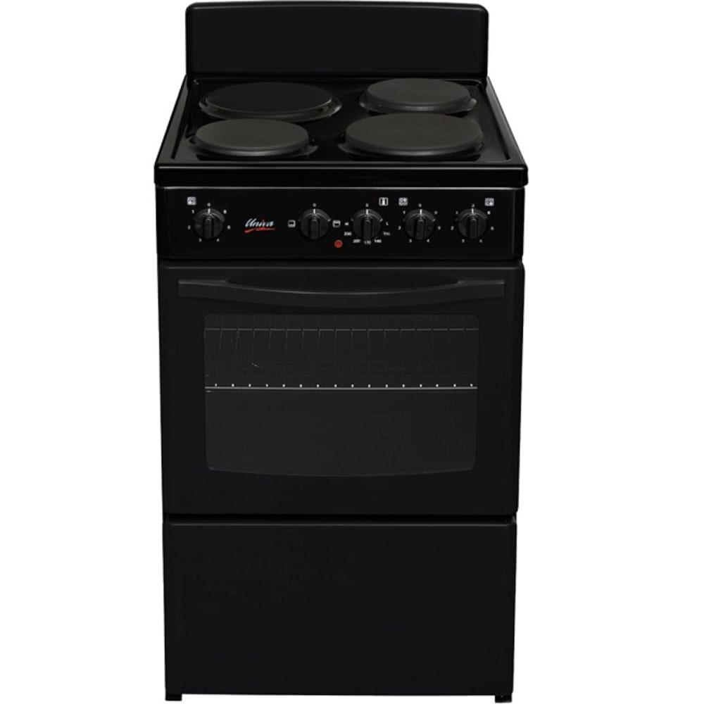 Univa BLACK 90CM 3 SOLID PLATE (U305B)