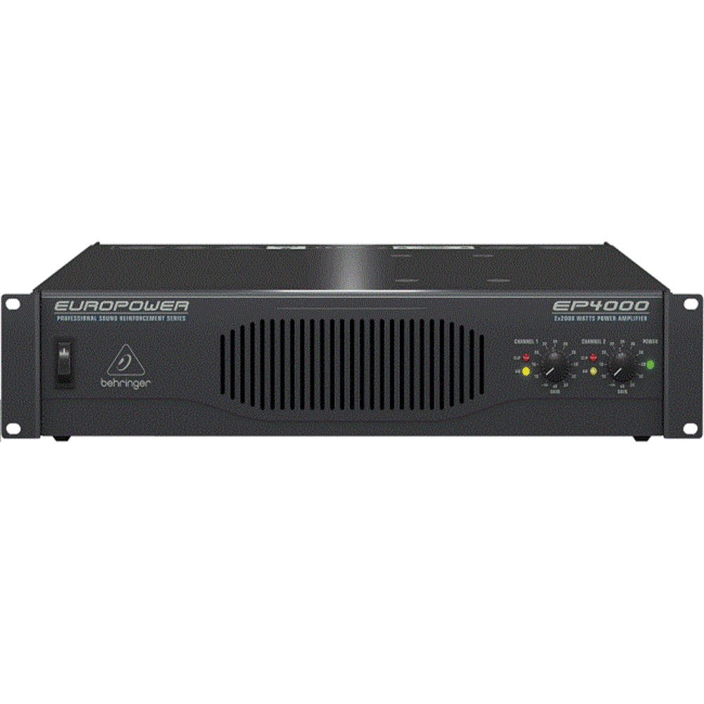 PreOwned Behringer Stereo Power Amplifier (Ep4000) Shop Now