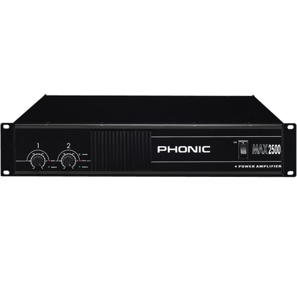 PHONIC 750W DJ POWER AMP (MAX 2500 PLUS)