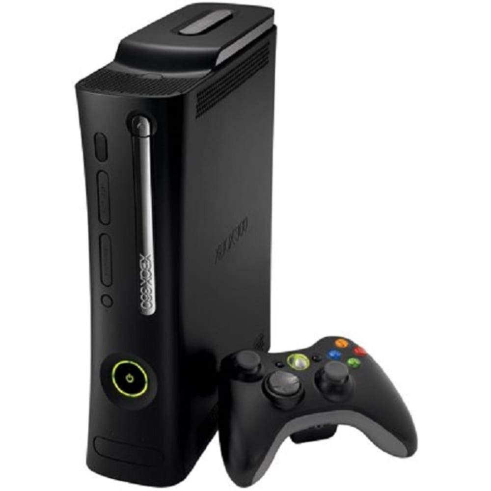 MICROSOFT BLACK XBOX 360 ELITE (120GB)