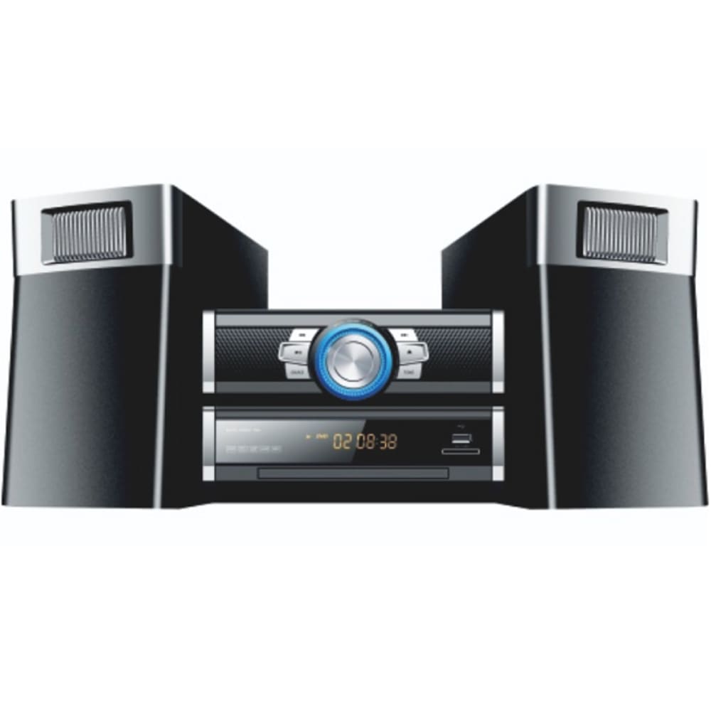 JVC BLACK 15W MICRO DVD HIFI SYSTEM (UX-DN500)