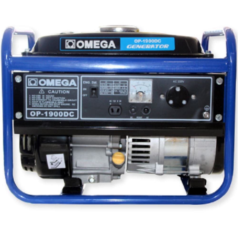 PreOwned Omega Black/Blue 220v Petrol Generator (Op1900dc) Shop Now