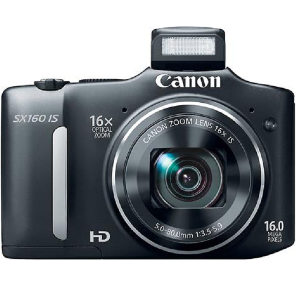 CANON BLACK POWERSHOT (SX160 IS)