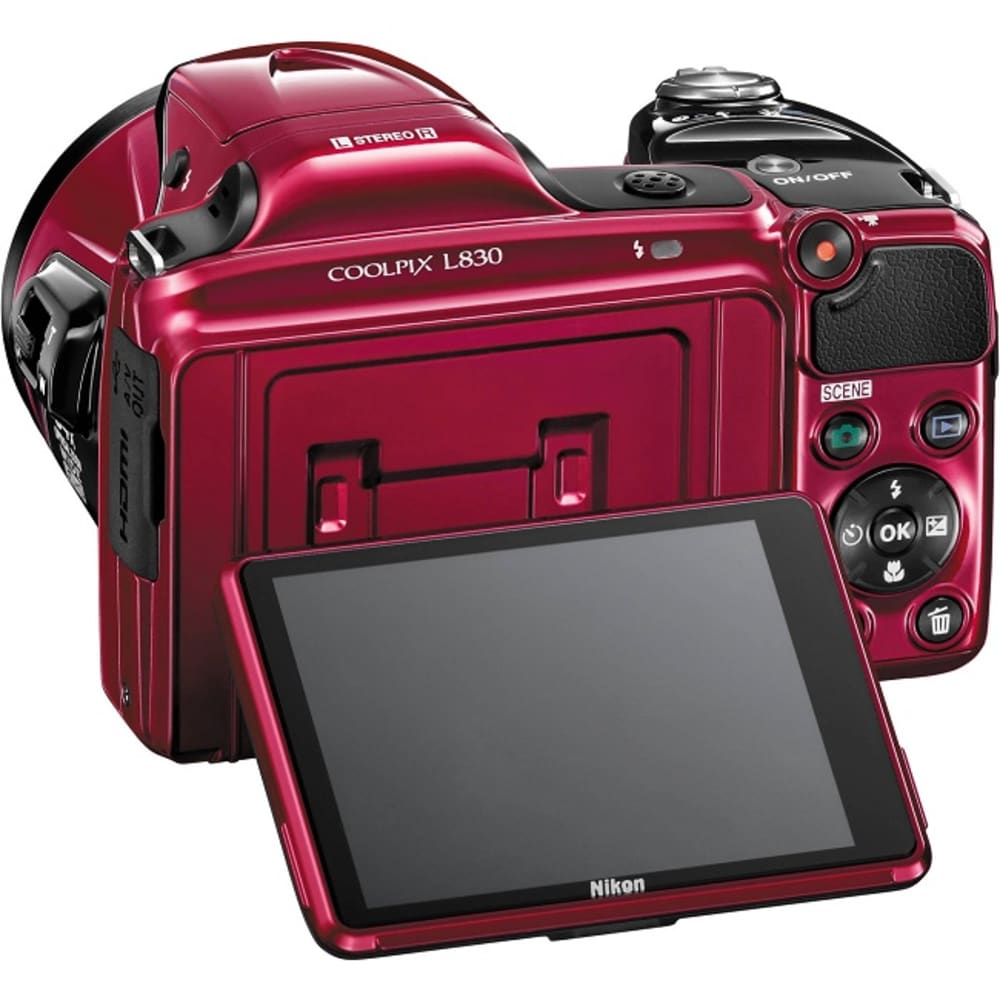 Nikon RED DIGITAL CAMERA (COOLPIX L830)