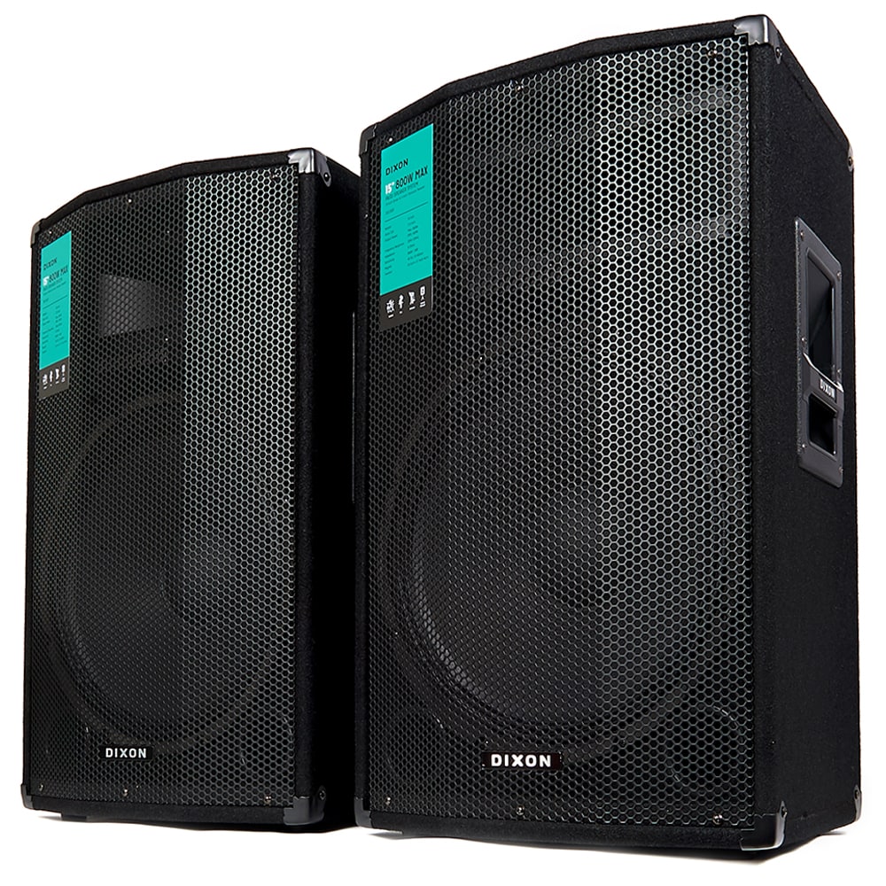 Dixon 15” 800W DJ/PA Speaker System